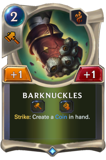 Barknuckles Card