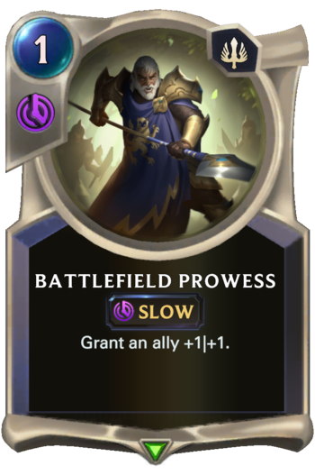 Battlefield Prowess Card