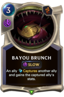 Bayou Brunch Card