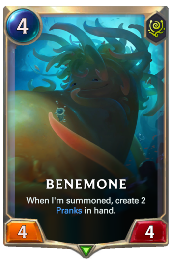Benemone Card