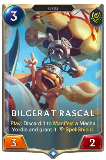 Bilgerat Rascal Card