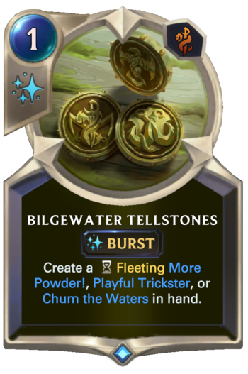 Bilgewater Tellstones Card