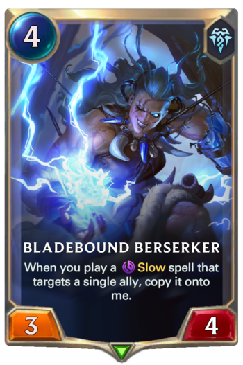 Bladebound Berserker Card