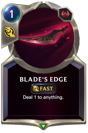 Blade's Edge Card