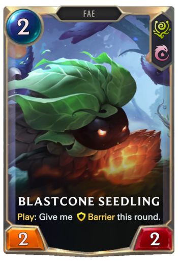 Blastcone Seedling Card