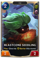 Blastcone Seedling Card