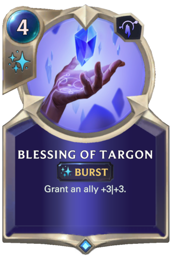 Blessing of Targon Card