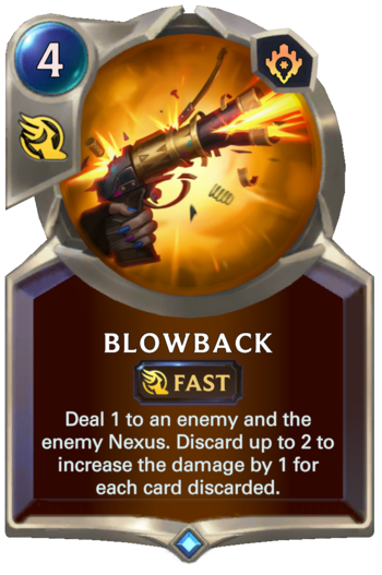 Blowback Card