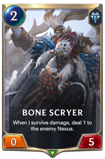 Bone Scryer Card