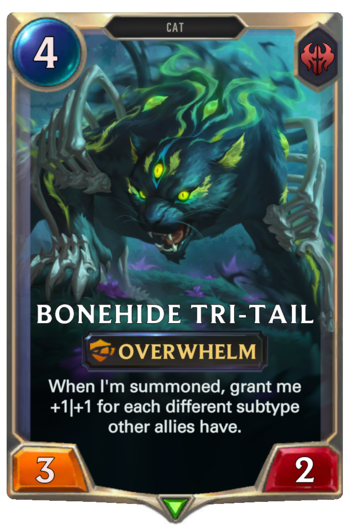 Bonehide Tri-tail Card