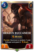 Brazen Buccaneer Card