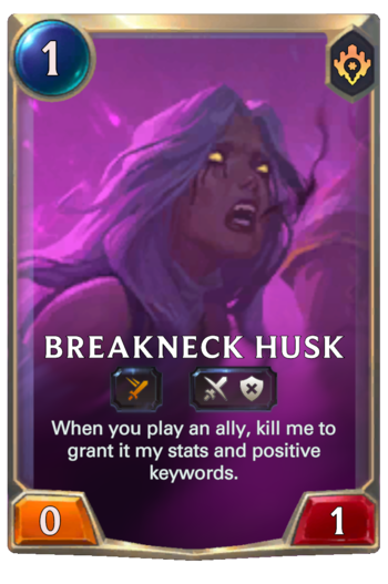 Breakneck Husk Card