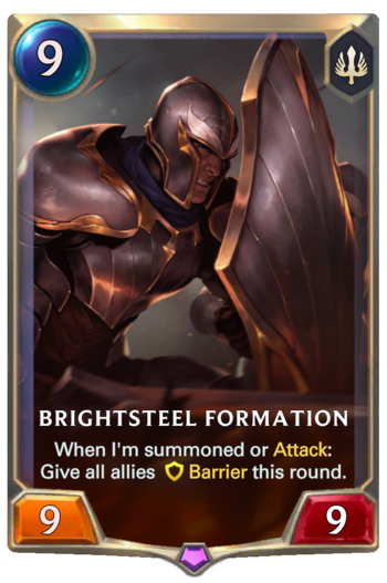 Brightsteel Formation Card