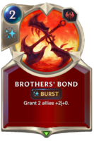 Brothers' Bond Card