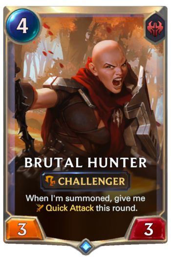 Brutal Hunter Card
