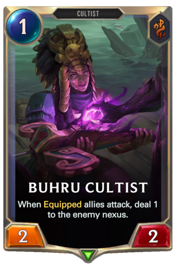 Buhru Cultist Card