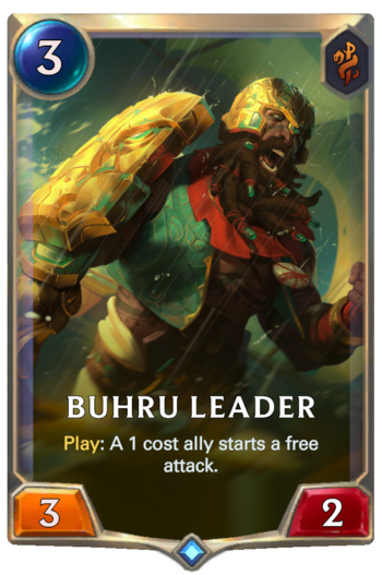 Buhru Leader Card