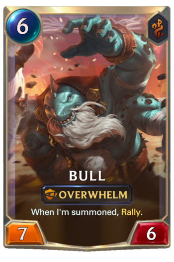 Bull Card