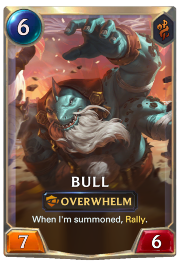 Bull Card