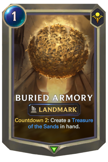 Buried Armory Card