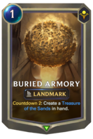 Buried Armory Card
