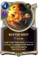 Buster Shot Card