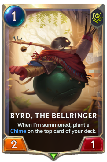 Byrd, The Bellringer Card
