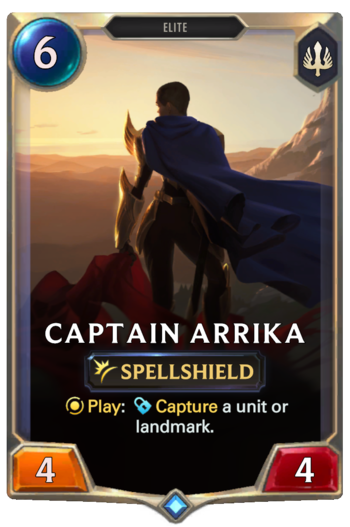Captain Arrika Card