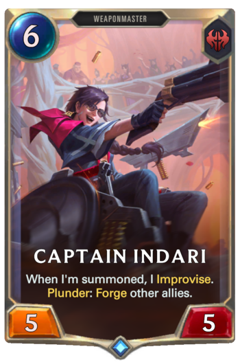 Captain Indari Card