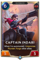Captain Indari Card