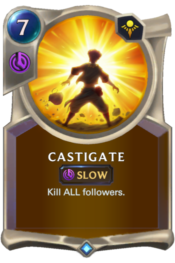 Castigate Card