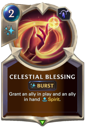 Celestial Blessing Card