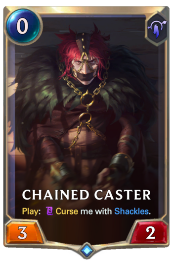 Chained Caster Card
