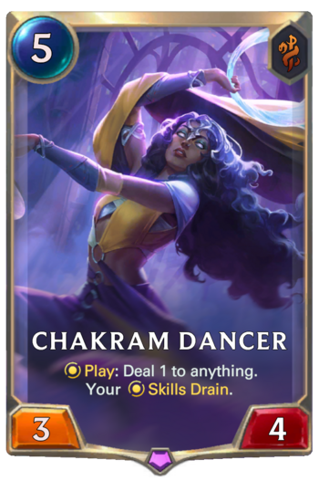Chakram Dancer Card