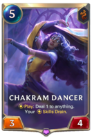 Chakram Dancer Card