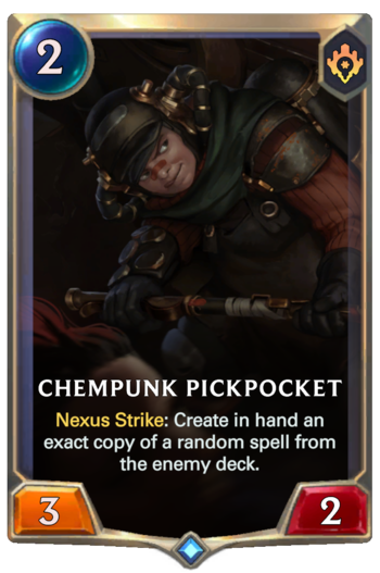Chempunk Pickpocket Card