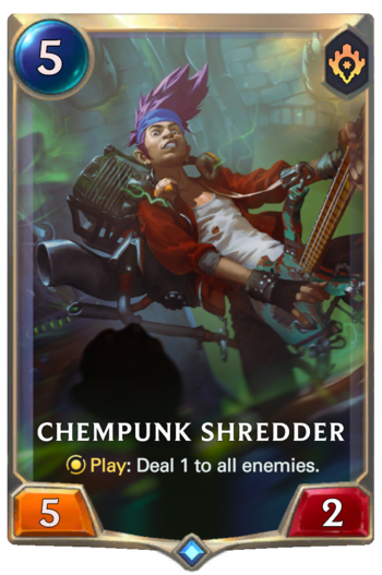 Chempunk Shredder Card