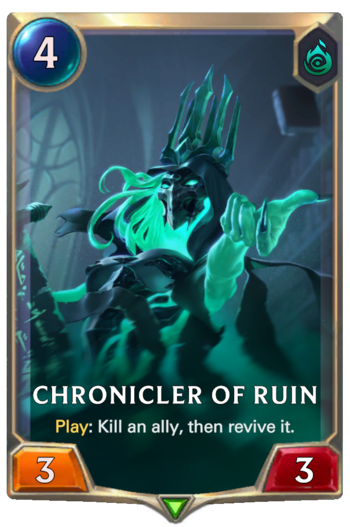 Chronicler of Ruin Card