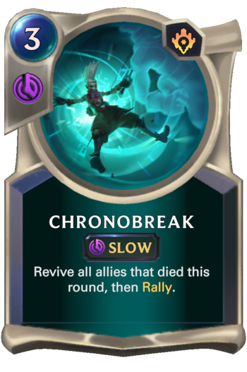 Chronobreak Card