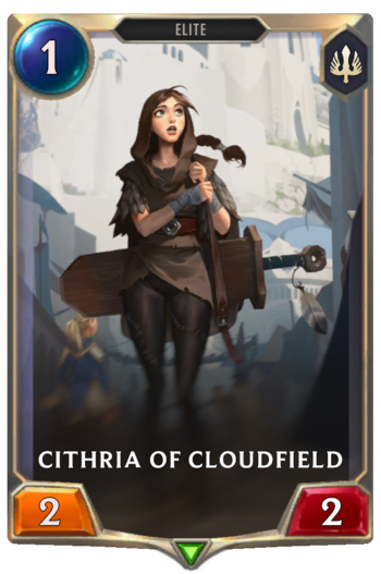 Cithria of Cloudfield Card