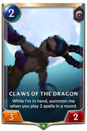 Claws of the Dragon Card