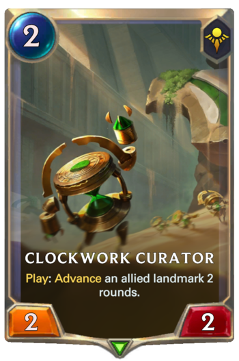 Clockwork Curator Card