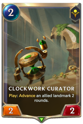 Clockwork Curator Card