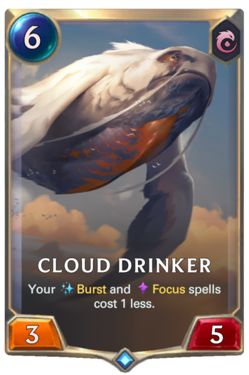 Cloud Drinker Card