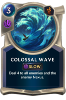 Colossal Wave Card