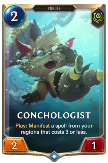 Conchologist Card