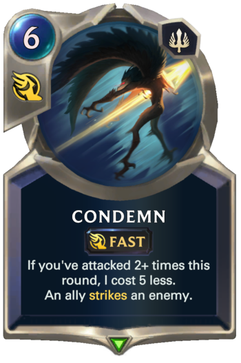 Condemn Card