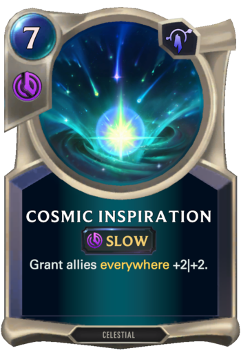 Cosmic Inspiration Card