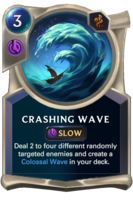 Crashing Wave Card