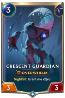 Crescent Guardian Card